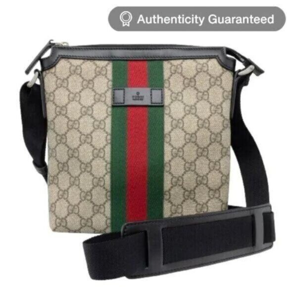 Gucci Handbags - Authentic Gucci GG Sherry Canvas Messenger Bag Crossbody Shoulder Hand Bag Tote